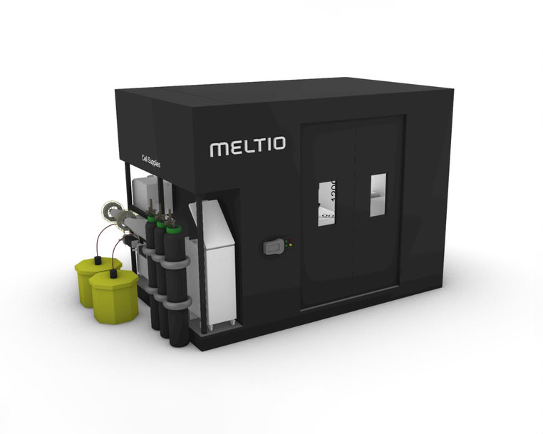 The ultimate plug&play robotic arm solution to give industries the manufacturing solution for metal 3D printed parts in a safe environment